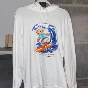 Polo Ralph Lauren Surf Bear Hooded Long Sleeve